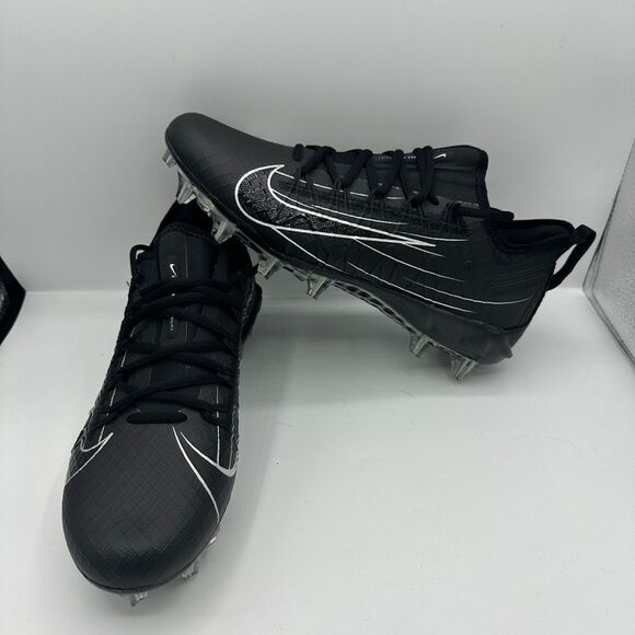 Nike Alpha Huarache 7 Pro LE Lacrosse Cleats Black Men's Size 9 AR3144-001 - Picture 1 of 6